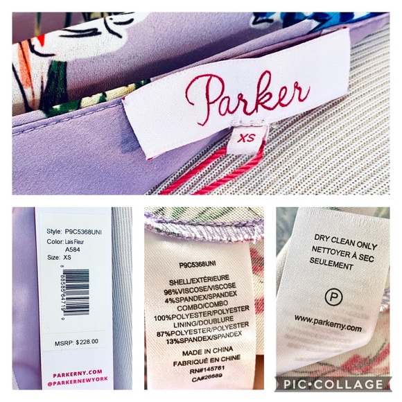 NWT Parker Lais Fleur Ruffle Peplum Blouse, XS - Picture 13 of 14